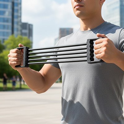 Sangle musculation premium pro à l'extérieur